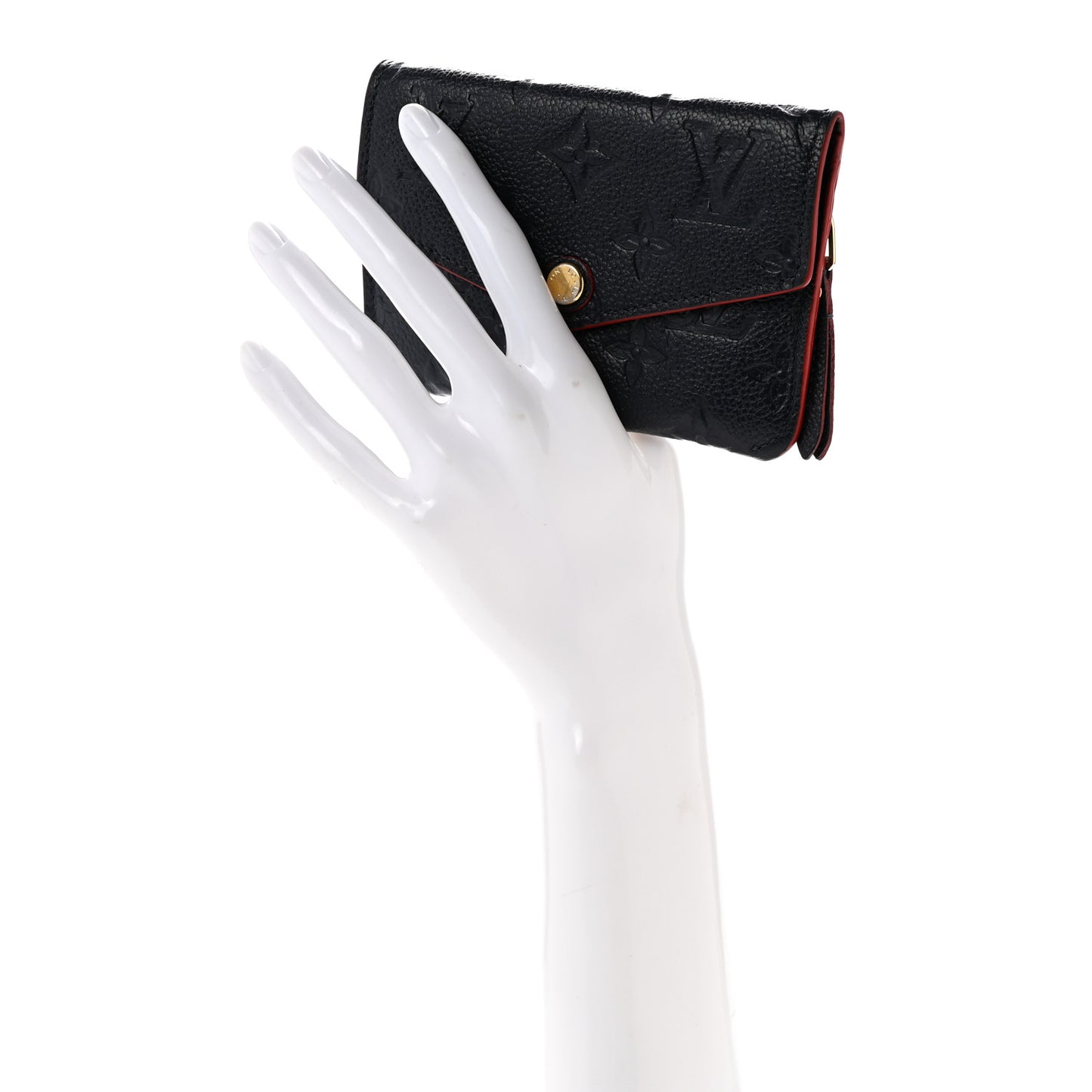 Empreinte Key Pouch Marine Rouge