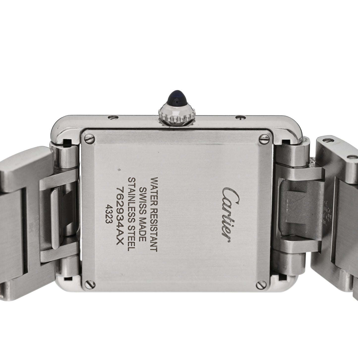 Stainless Steel 25mm Must de Cartier Tank Quartz Watch