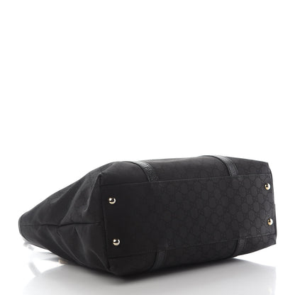 Gucci Nylon Monogram Joy Tote Black 3 of 9