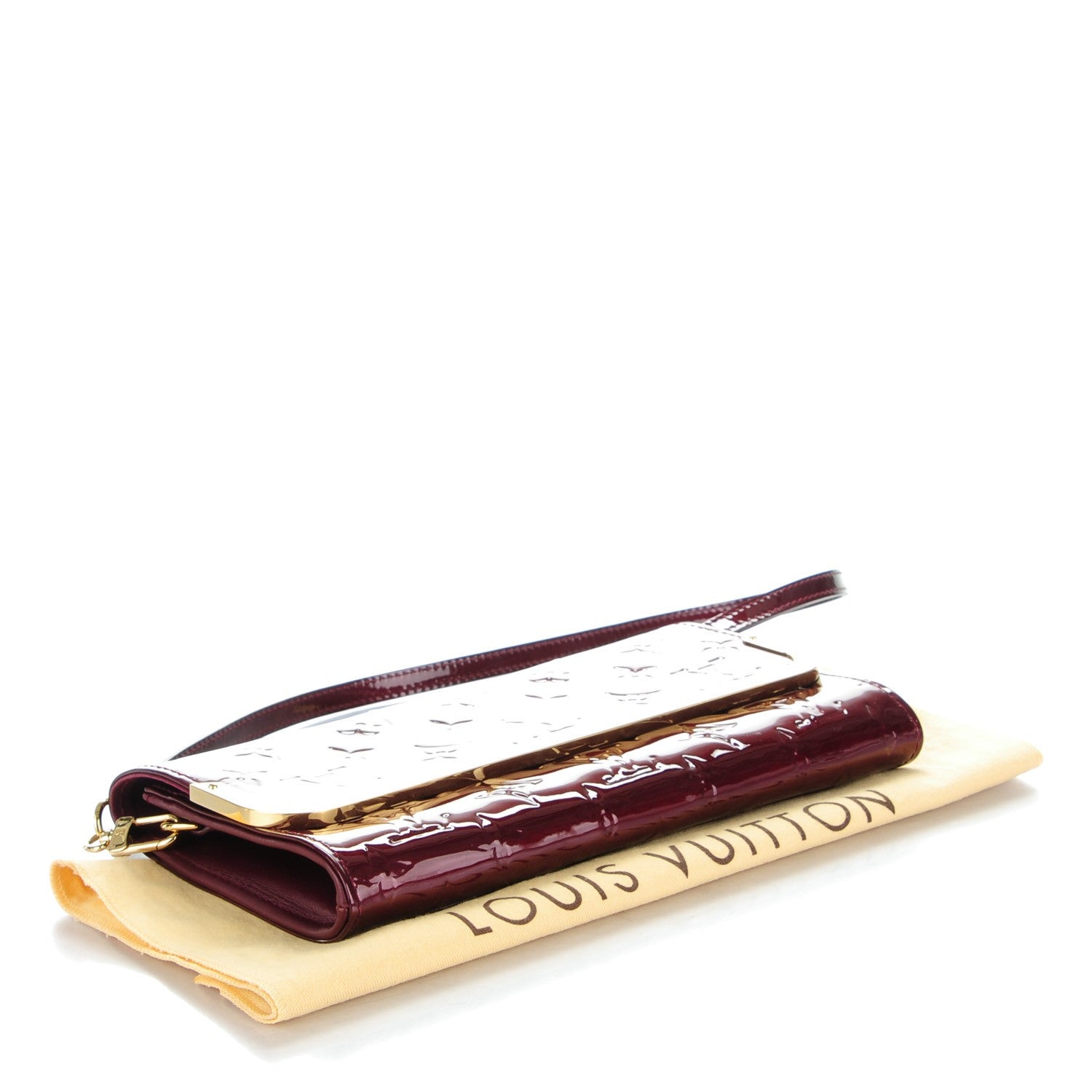 Louis Vuitton Vernis Rossmore MM Rouge Fauviste 4 of 6