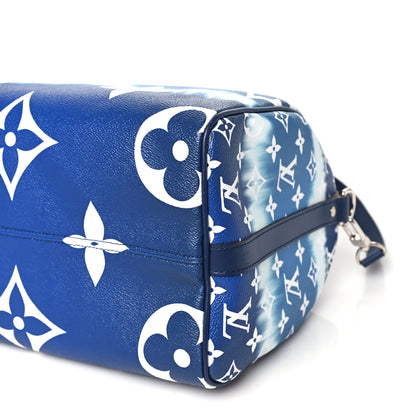 Louis Vuitton Monogram Escale Speedy Bandouliere 30 Blue 9 of 9