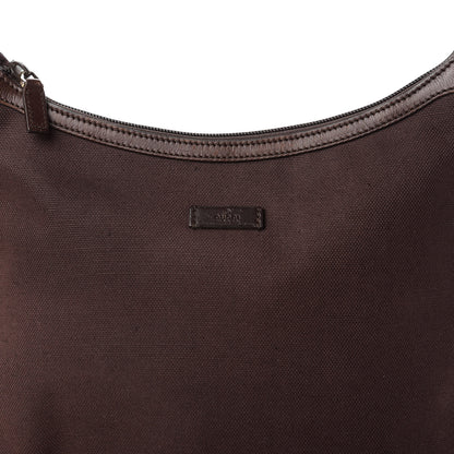 Gucci Canvas Shoulder Bag Brown 10 of 10