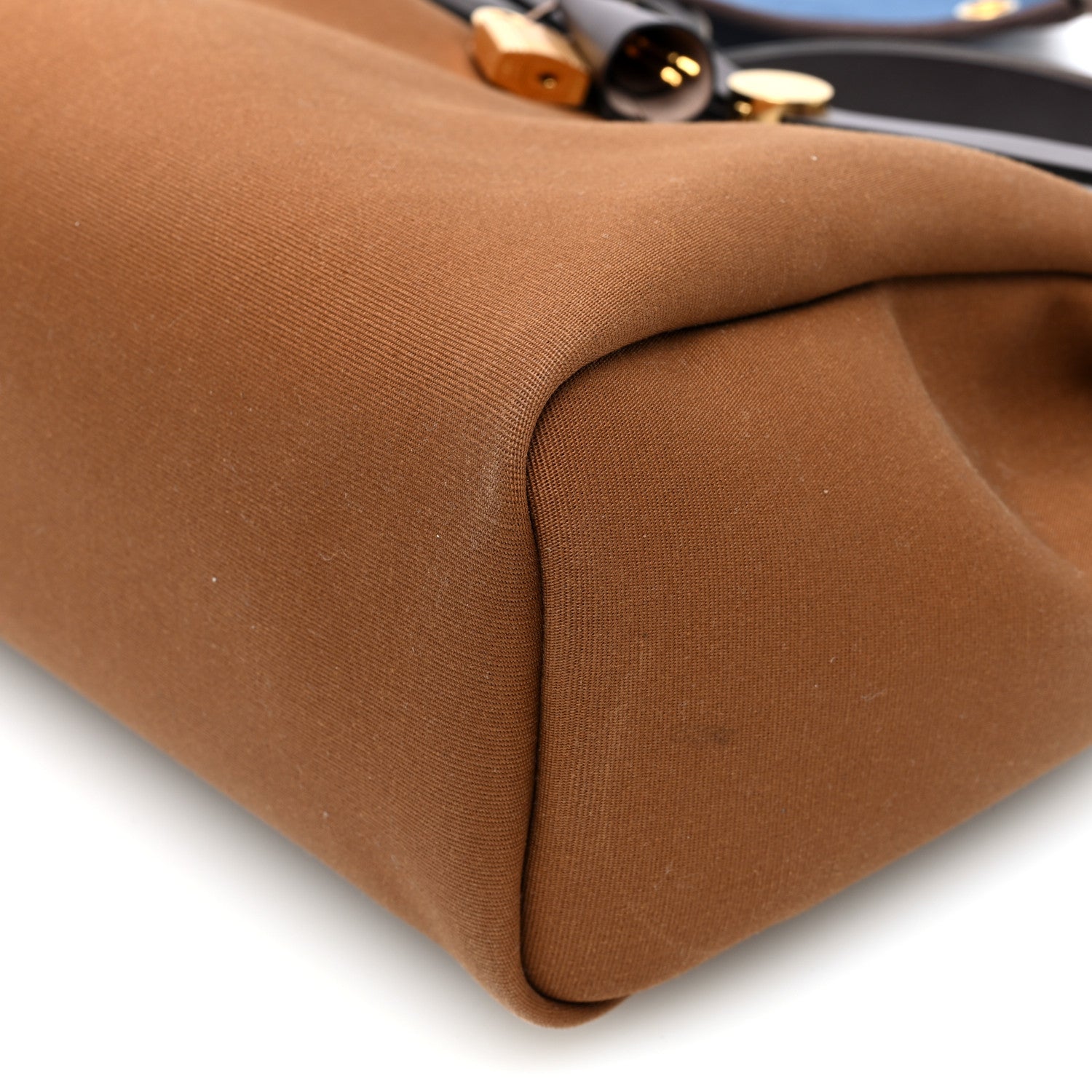 Hermes Toile Officier Vache Hunter Herbag Zip Retourne 31 PM Alezan Bleu Outremer Ebene 10 of 11