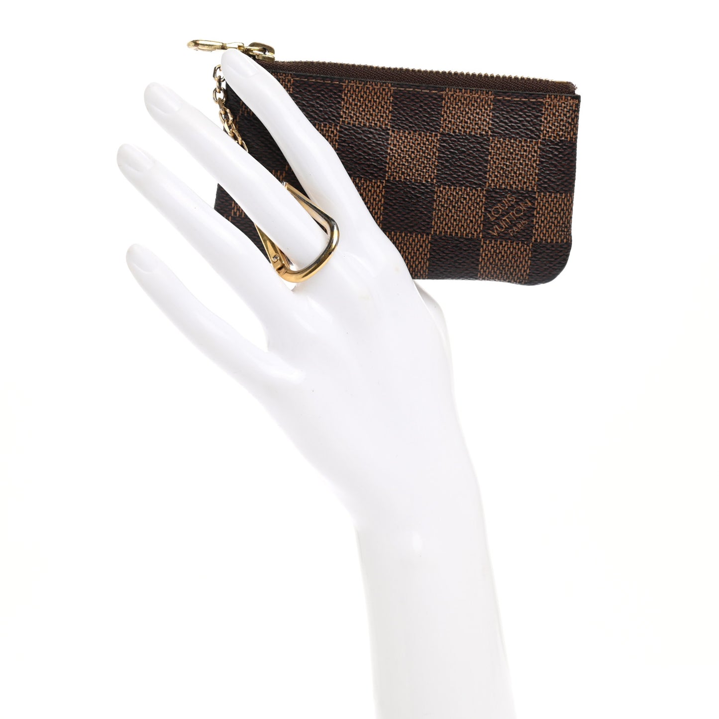 Damier Ebene Key Pouch