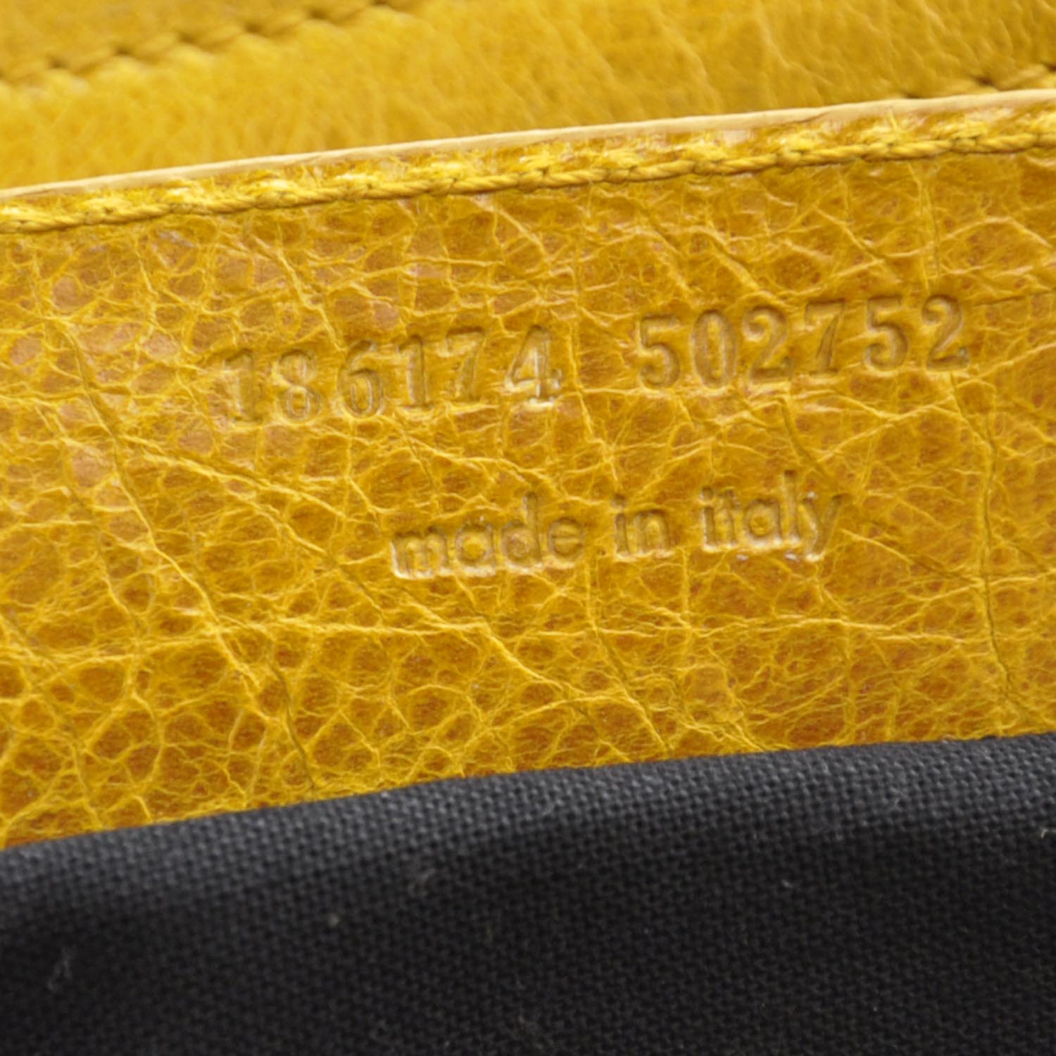 Balenciaga Chevre Step Bag Marigold 8 of 9