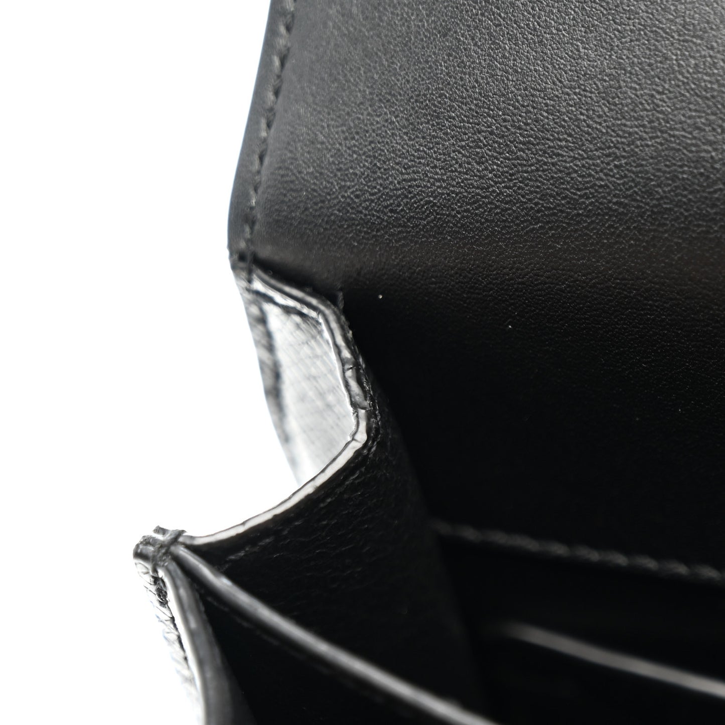 Coated Bark Calfskin Medium Monogram Sunset Black