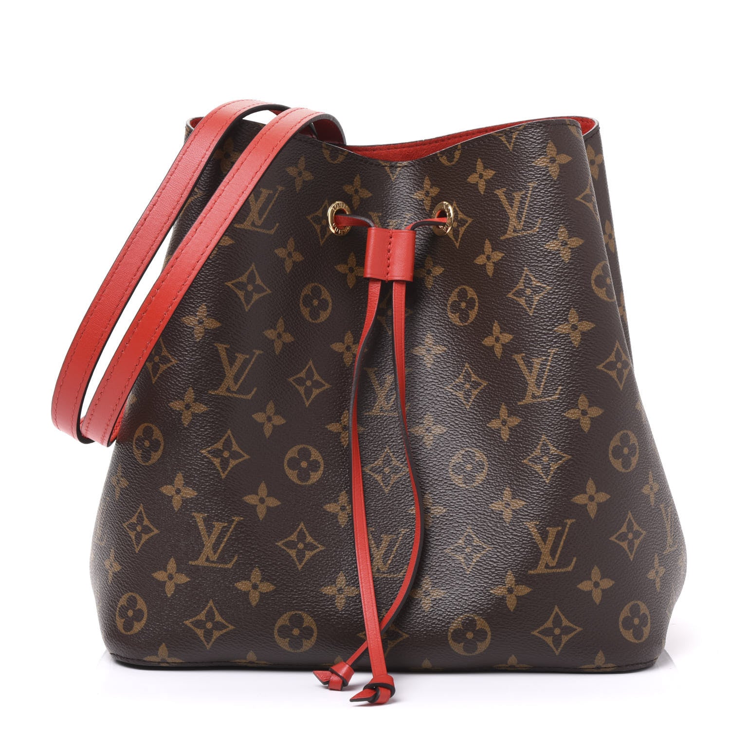 Louis Vuitton Monogram Neonoe MM Coquelicot 1 of 12