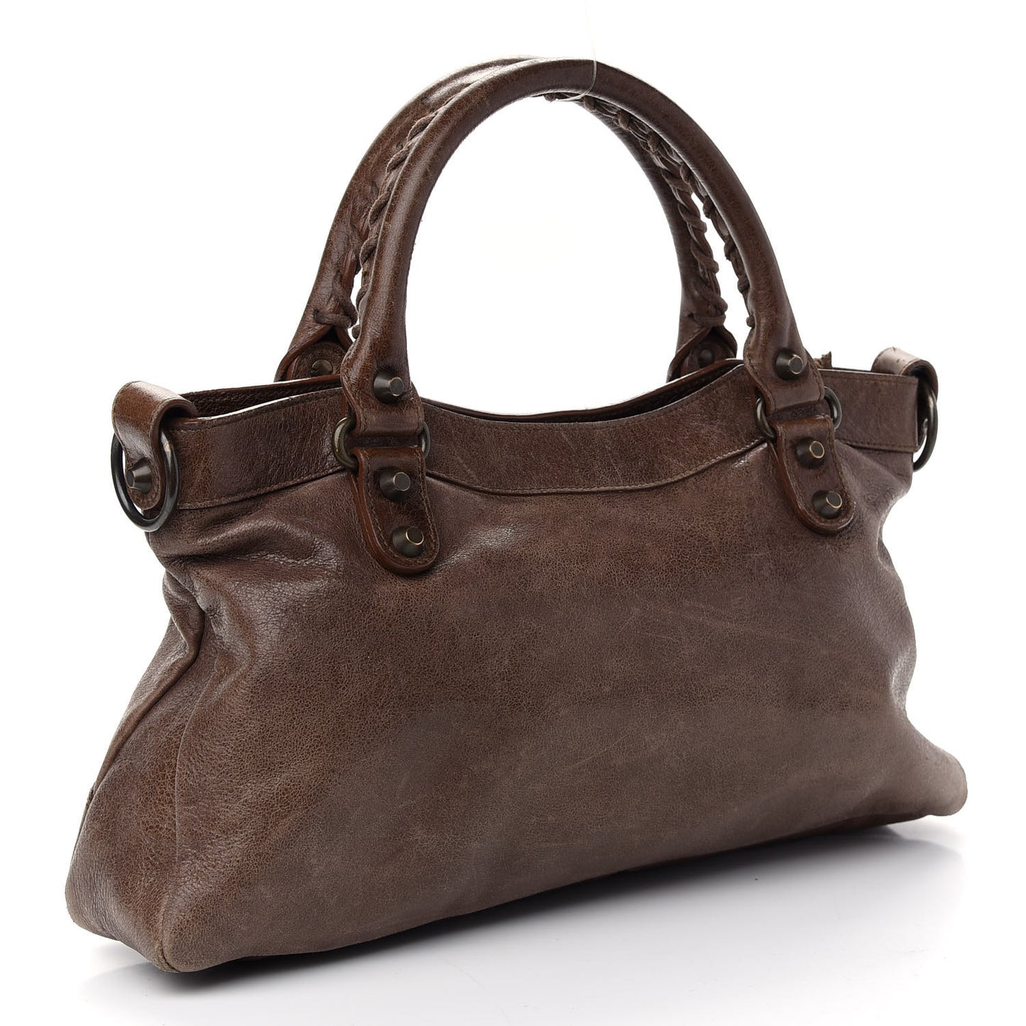 Agneau Classic Hardware First Olive Brown