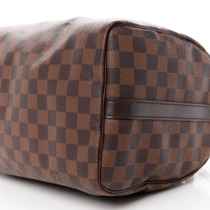 Louis Vuitton Damier Ebene Speedy Bandouliere 30 12 of 15