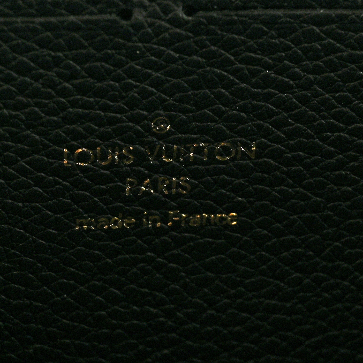 Louis Vuitton Empreinte Clemence Wallet Black 6 of 9