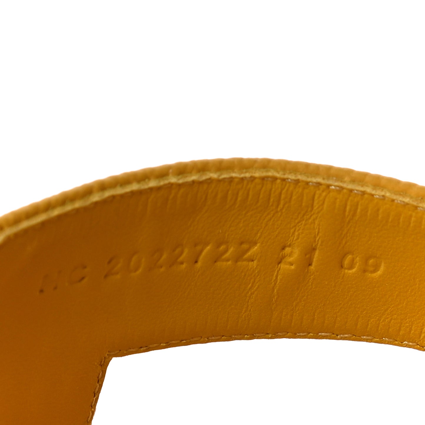 Epsom Oran Sandals 41 Jaune Sable