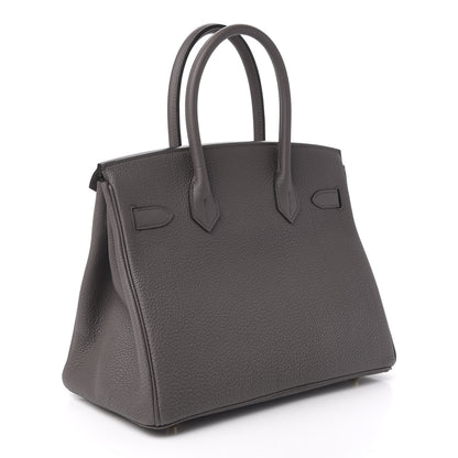 Hermes Togo Birkin 30 Etain 3 of 11