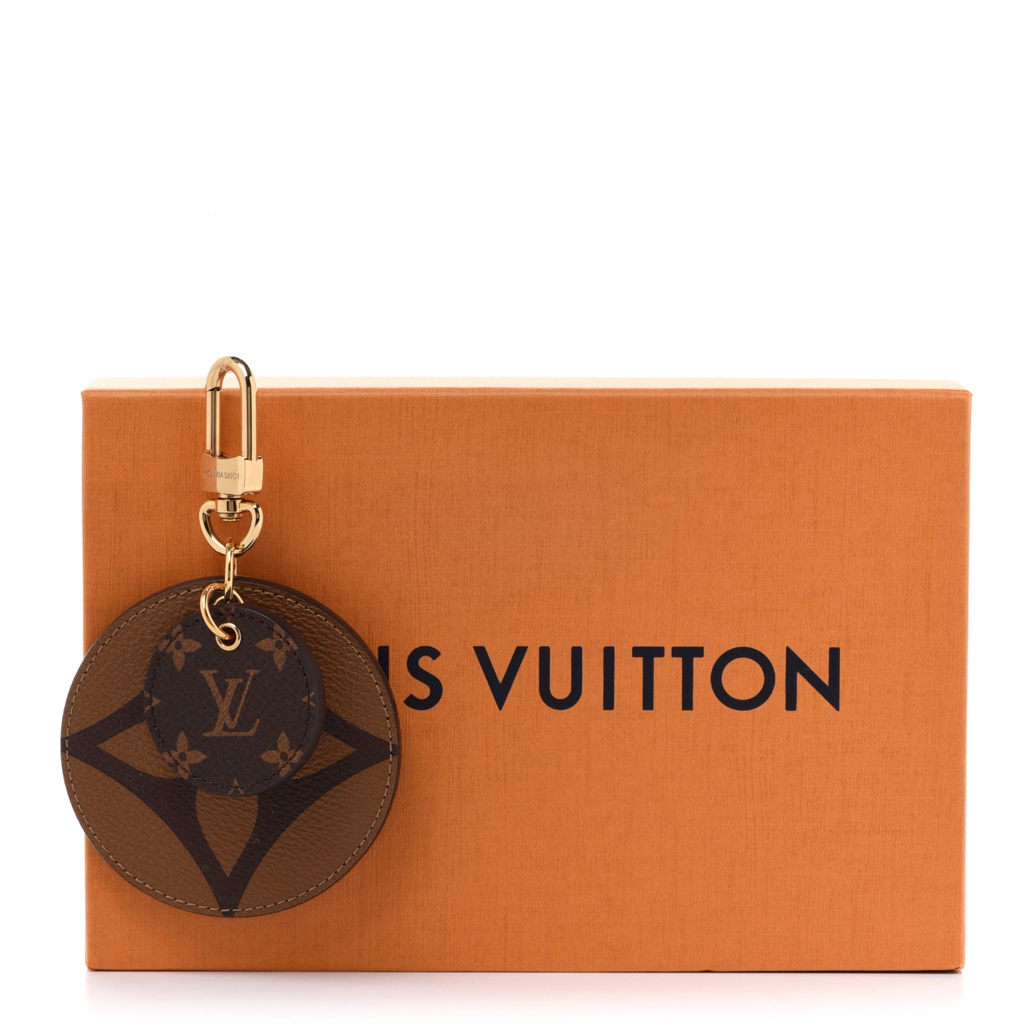 Monogram Reverse Key Holder Bag Charm