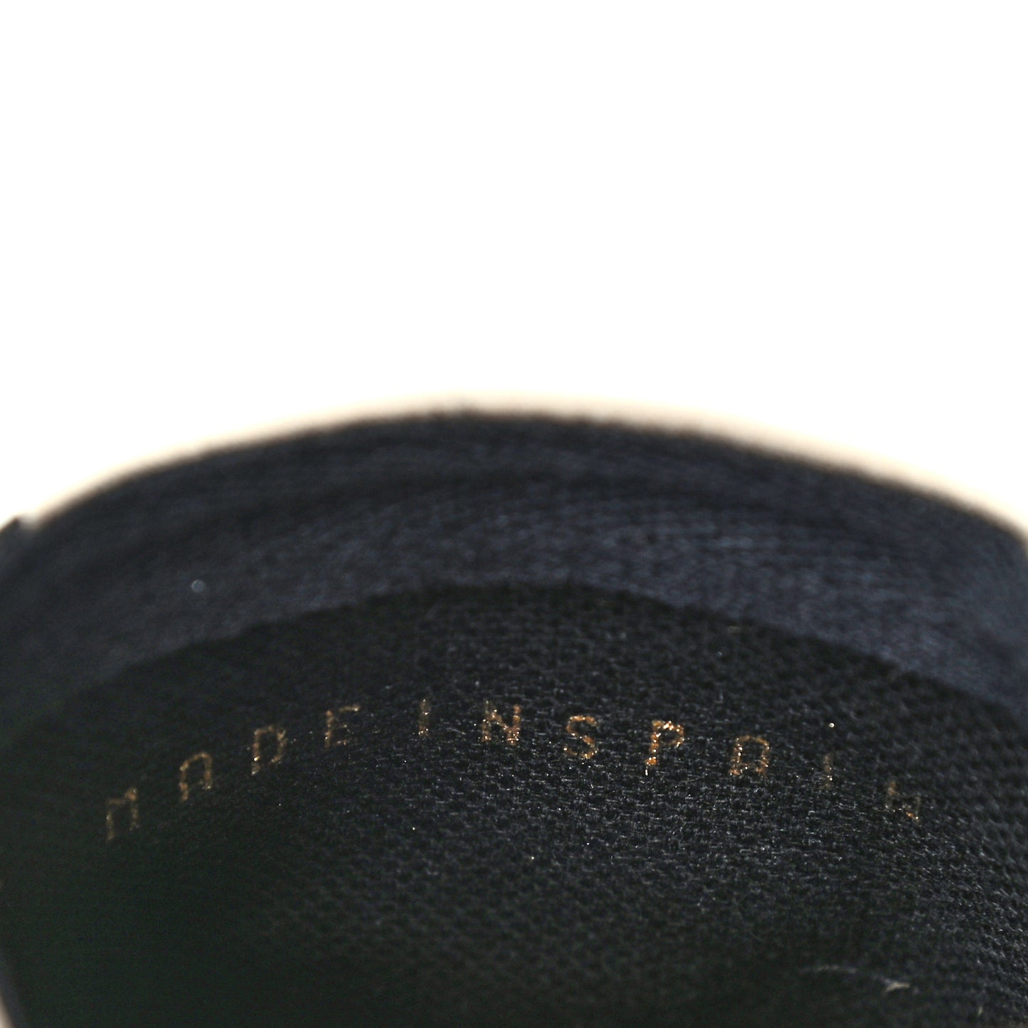 Canvas Nappa Polka Dot Elba Light Logo Embroidered Espadrilles 36.5 Cream Black