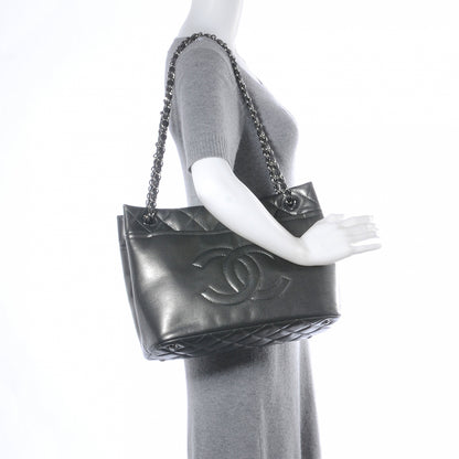Chanel Caviar Timeless CC Tote Dark Silver 2 of 7