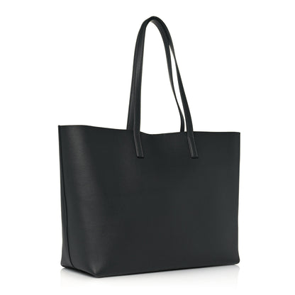Saint Laurent Calfskin Large Shopping Tote Storm 4 of 14