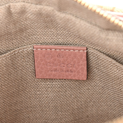 Gucci Monogram Mini Bree Messenger Bag Beige Soft Pink 6 of 10