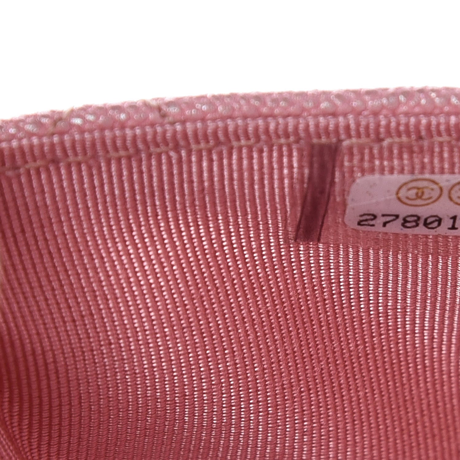 Chanel Iridescent Caviar Quilted Wallet on Chain WOC Rose Pink 9 of 10
