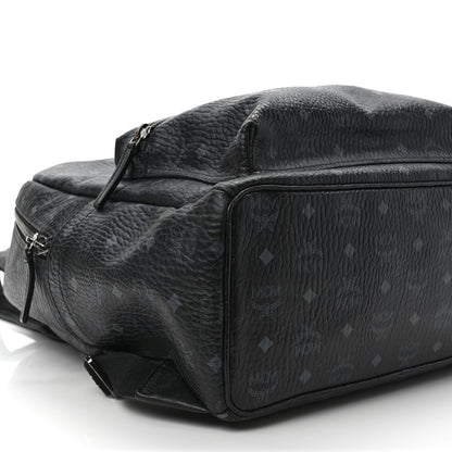 MCM Visetos Large Stark Backpack Black 7 of 11