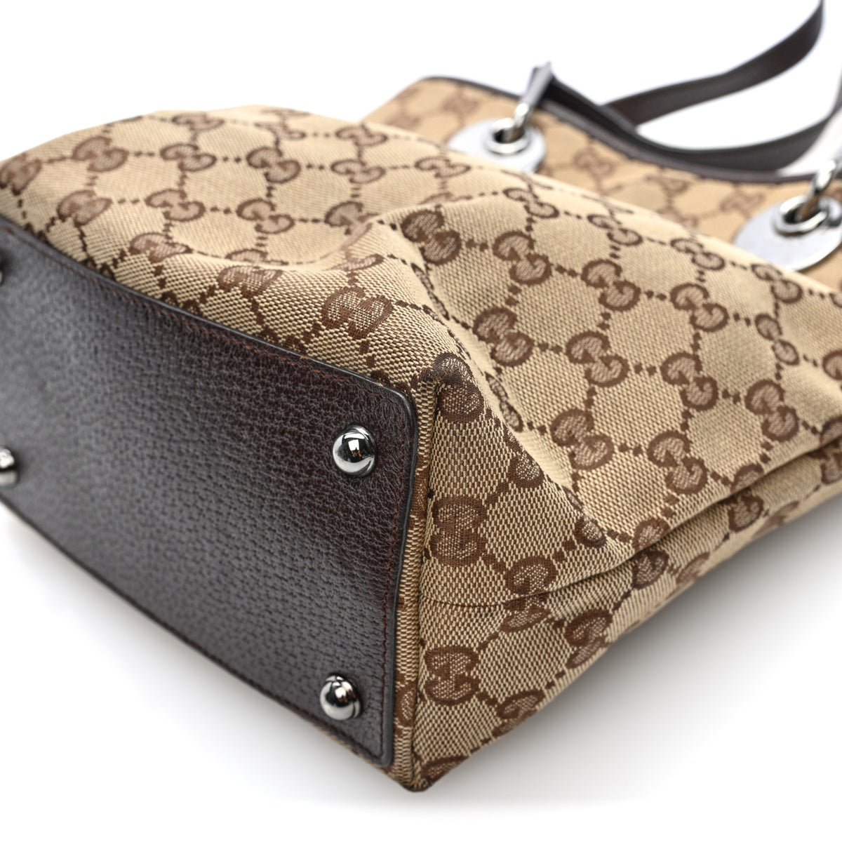 Gucci Monogram Small Eclipse Tote Brown 10 of 10