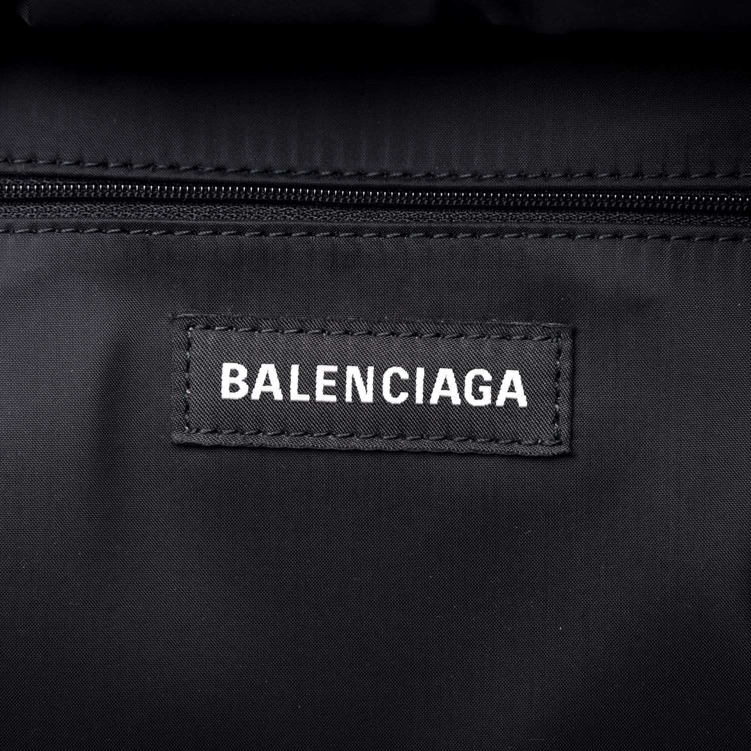 Balenciaga Nylon Double Pack Backpack Purple Black 5 of 11