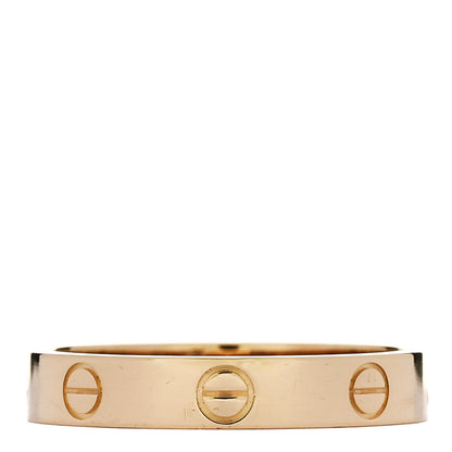 Cartier 18K Yellow Gold 3.5mm LOVE Wedding Band Ring 57 8 5 of 5