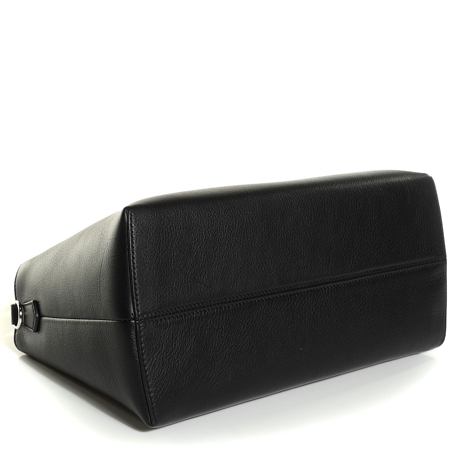 Fendi Vitello Dolce Large By The Way Boston Bag Black 4 of 9