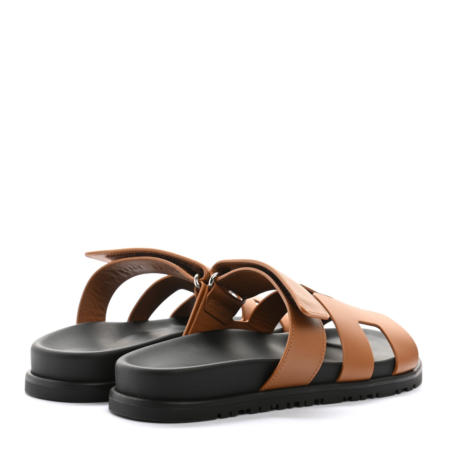 Hermes Calfskin Womens Chypre Sandals 36 Naturel 4 of 9