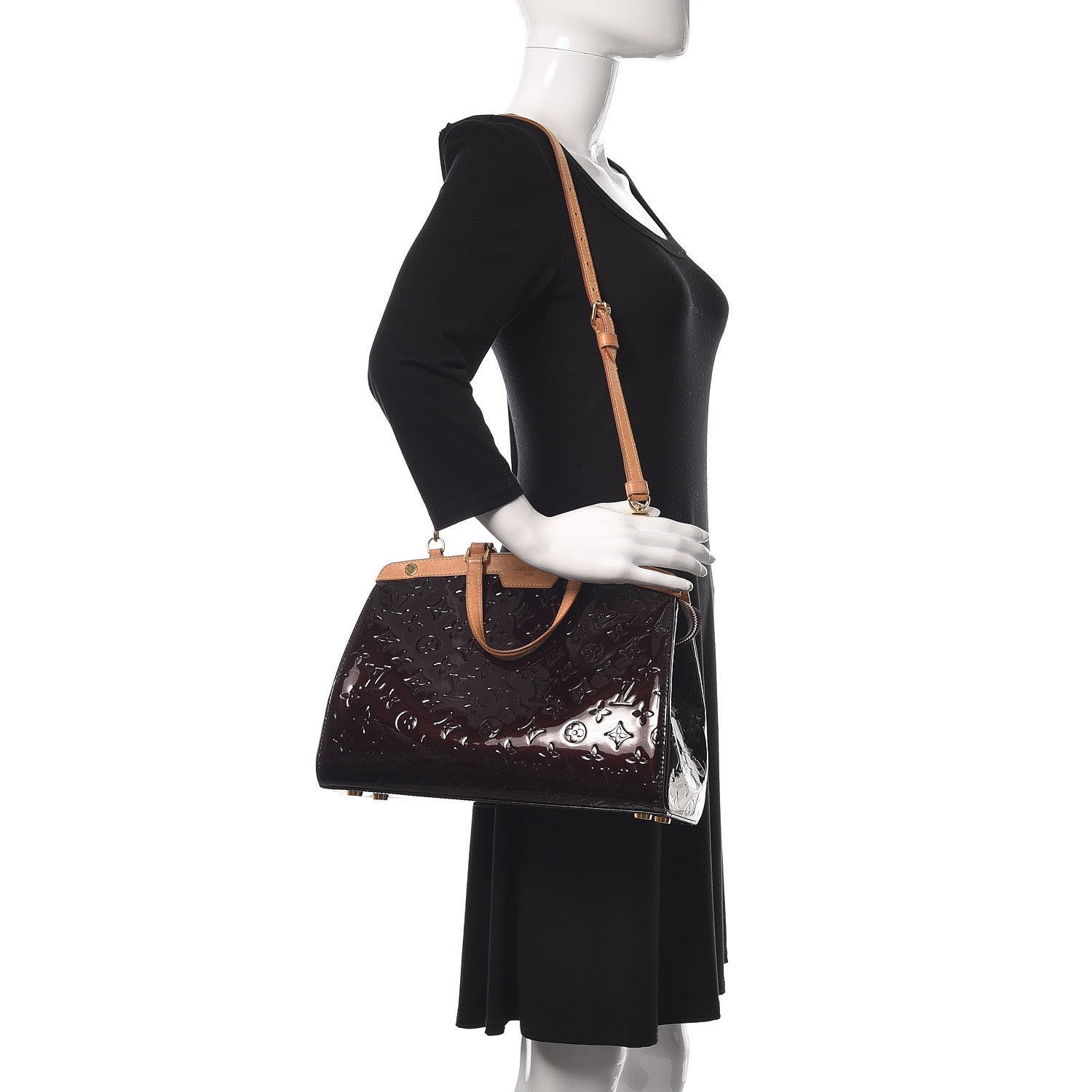Louis Vuitton Vernis Brea MM Amarante 2 of 15
