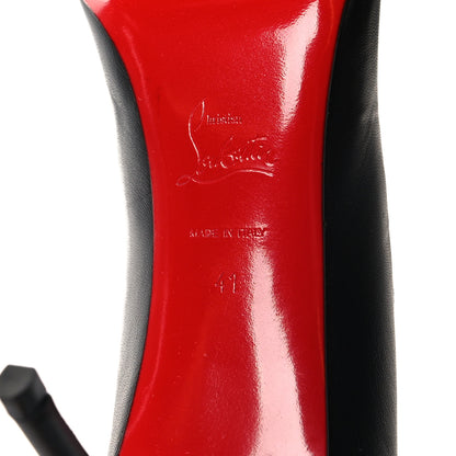 Christian Louboutin Shiny Nappa Kate 100 Pumps 41 Black 6 of 7