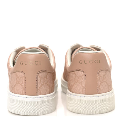Gucci GG Supreme Tonal Web Womens New Ace Sneakers 37 Pink 6 of 11
