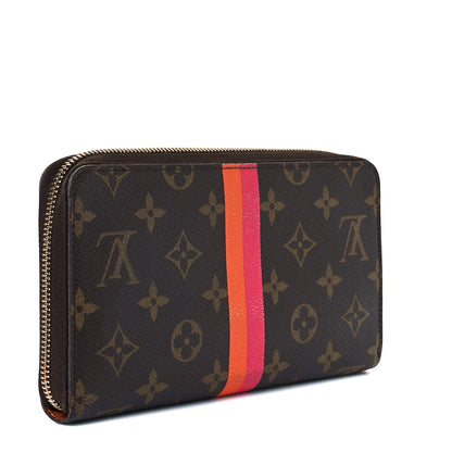 Louis Vuitton Monogram My LV Heritage Zippy Organizer Wallet Moutarde Fuchsia 2 of 8