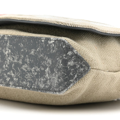 Chanel Canvas Tromp L’Oeil Graffiti Oh My Boy Flap Beige 8 of 11