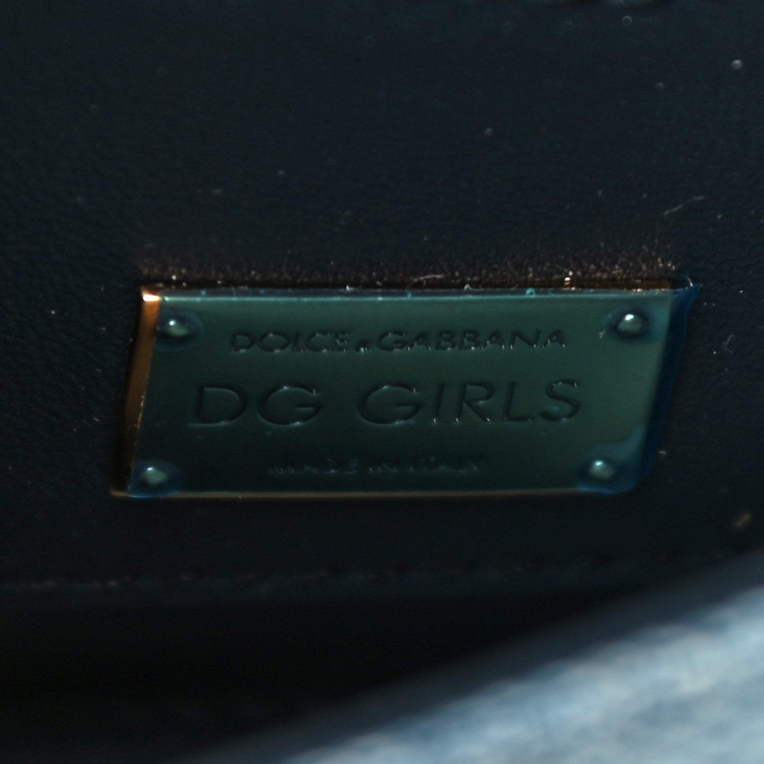 Dolce & Gabbana Denim Mini DG Girls Shoulder Bag Blue 6 of 14