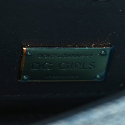 Dolce & Gabbana Denim Mini DG Girls Shoulder Bag Blue 6 of 14