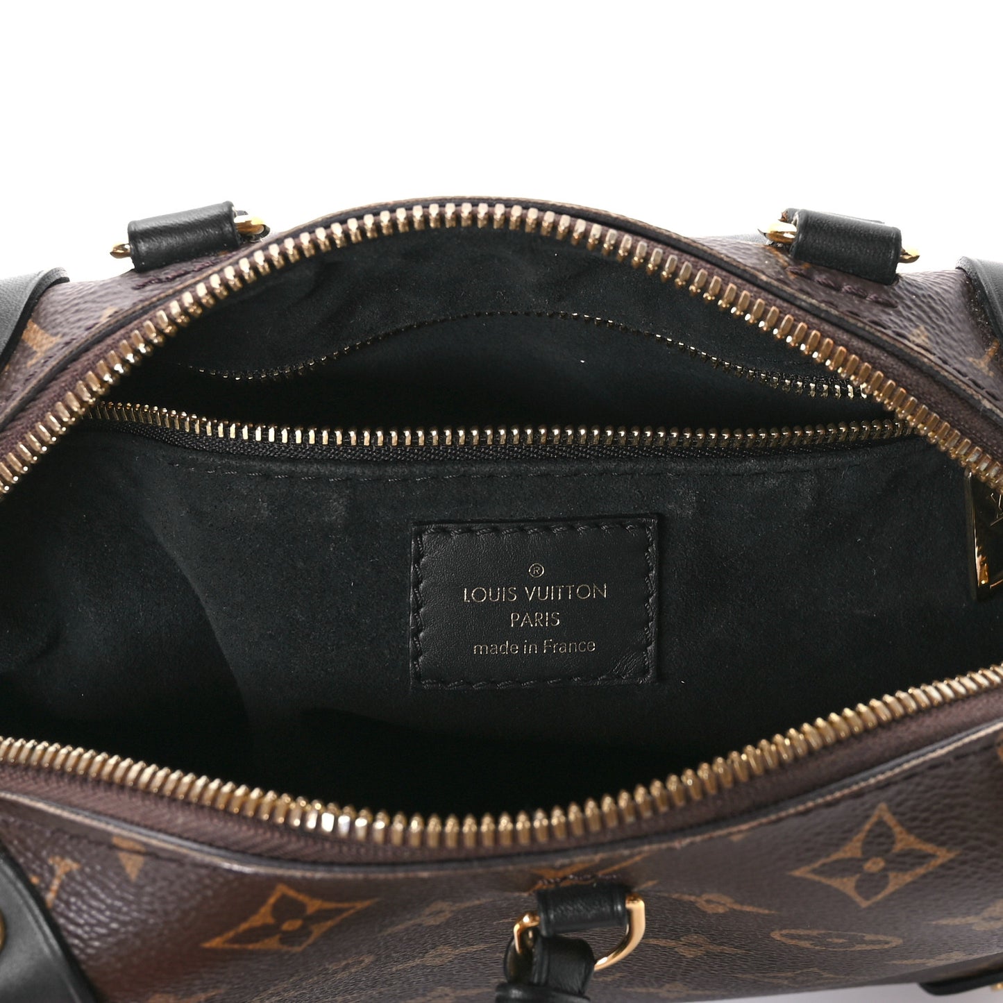 Monogram Petite Malle Souple Black