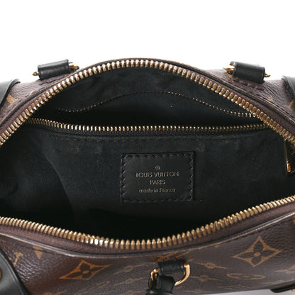 Louis Vuitton Monogram Petite Malle Souple Black 11 of 12