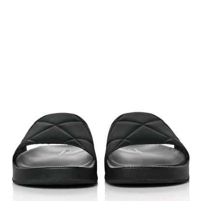 Bottega Veneta Rubber The Slider Sandals 41 Black 2 of 7