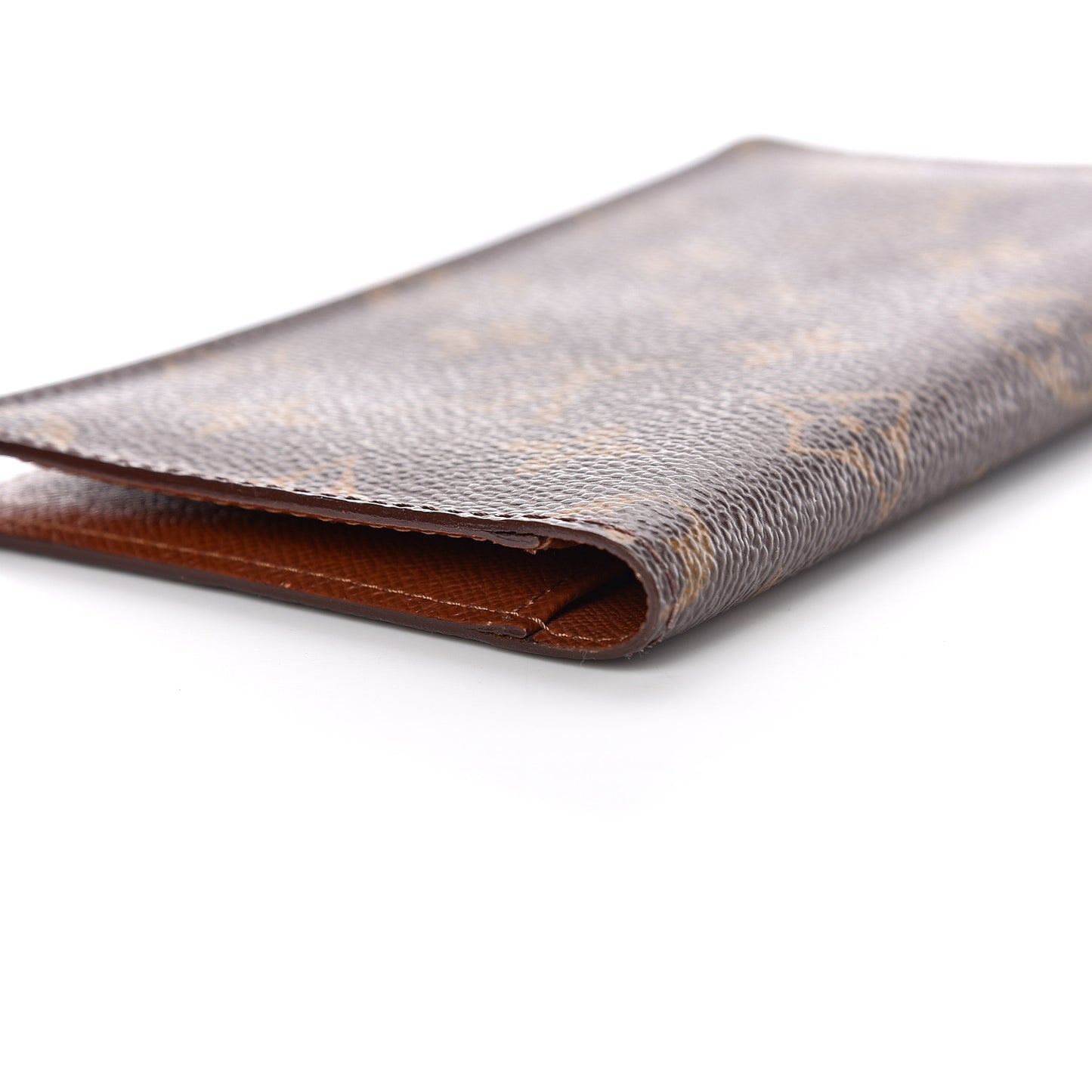 Monogram Checkbook Holder Case Wallet