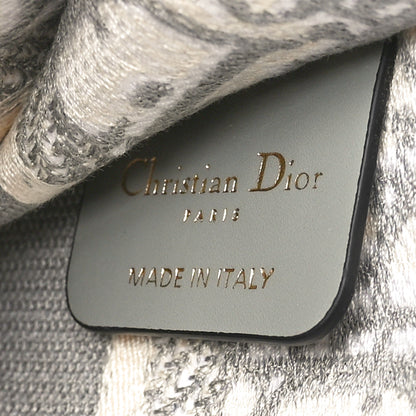 Christian Dior Oblique Mini Book Tote Grey Multicolor 6 of 12