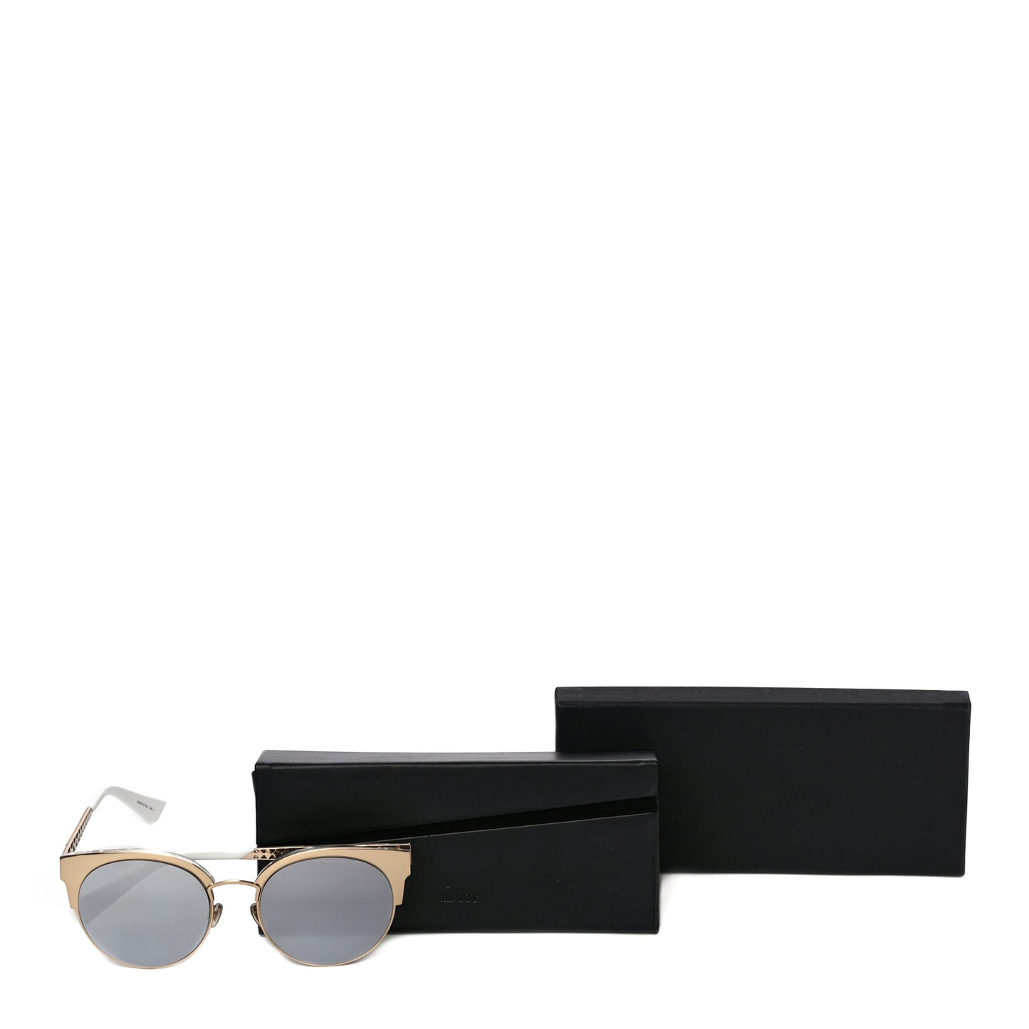 Metal DioramaClub Sunglasses White Gold
