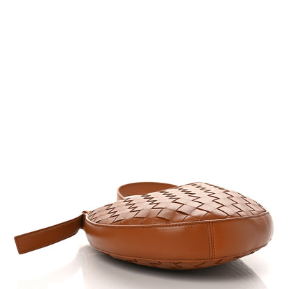 Bottega Veneta Nappa Intrecciato Small Drop Shoulder Bag Wood 4 of 10
