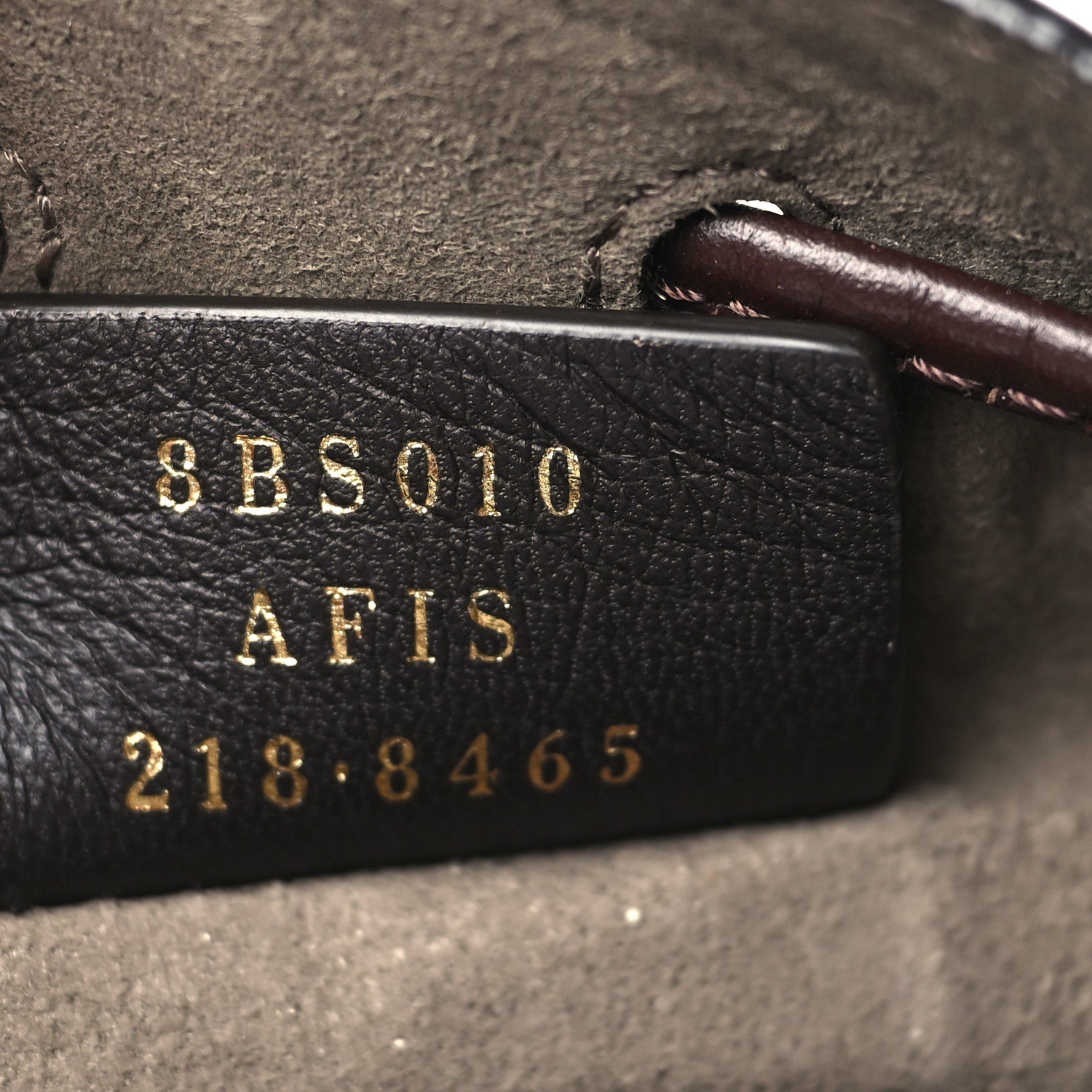 Fendi Suede Vitello King F is Fendi Micro FF Mini Mon Tresor Bucket Bag Sigaro Marrone Ebano 7 of 10