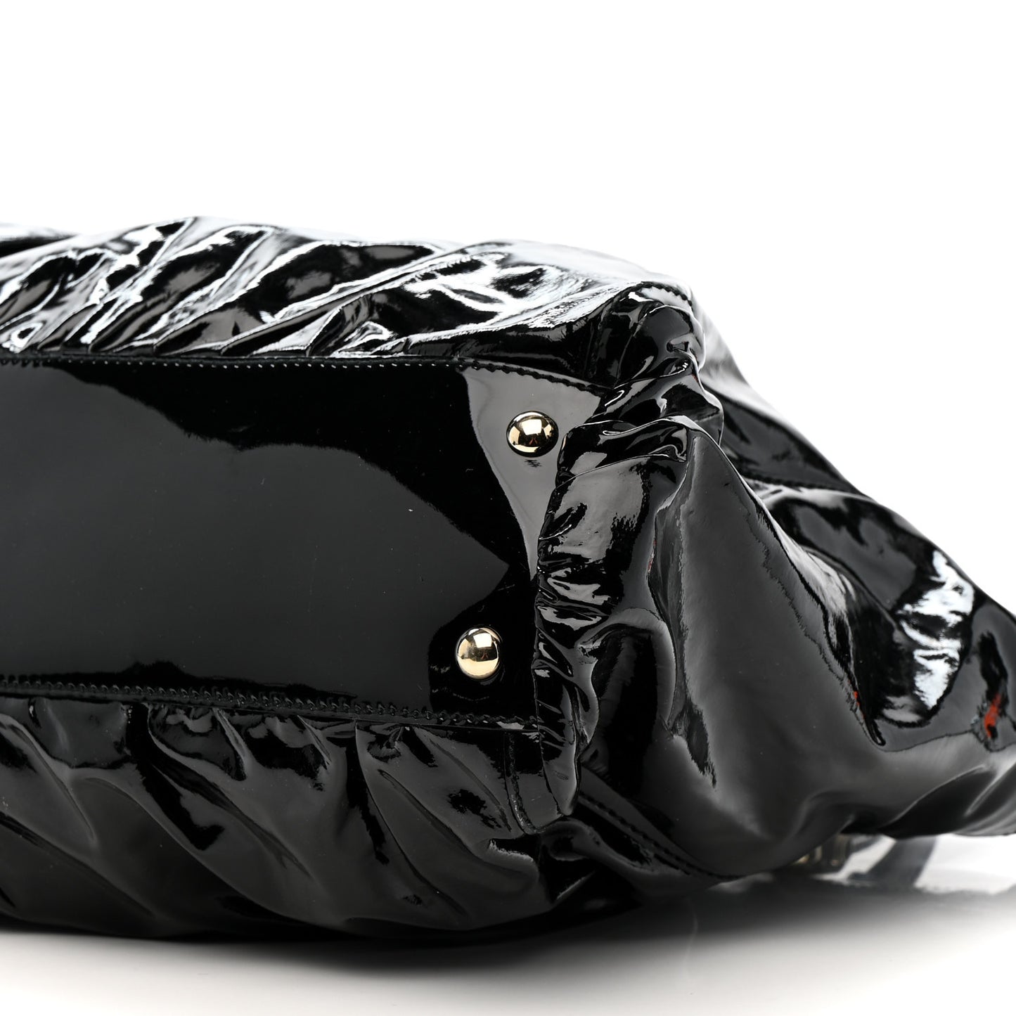 Patent D Gold Tote Black