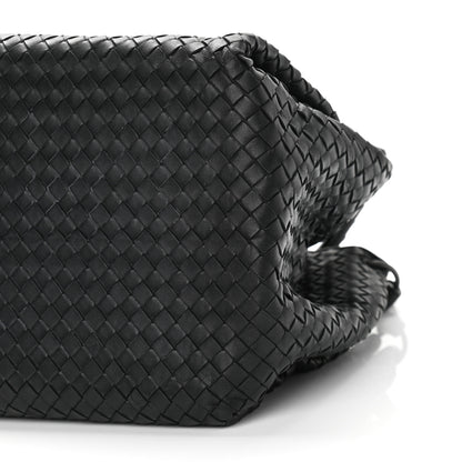 Bottega Veneta Nappa Intrecciato Parachute Bag Black 9 of 10