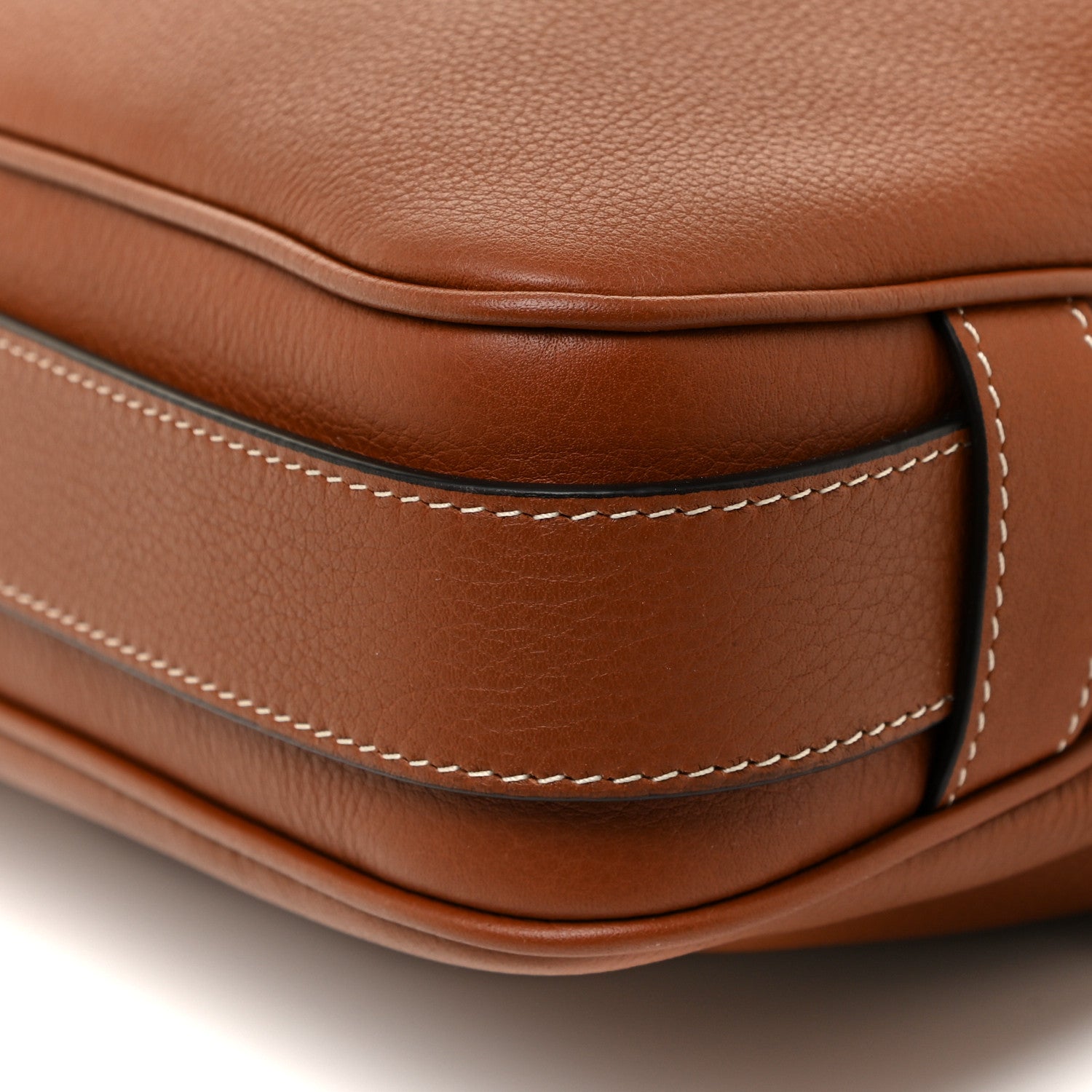 Celine Supple Calfskin Medium Romy Shoulder Bag Tan 10 of 11