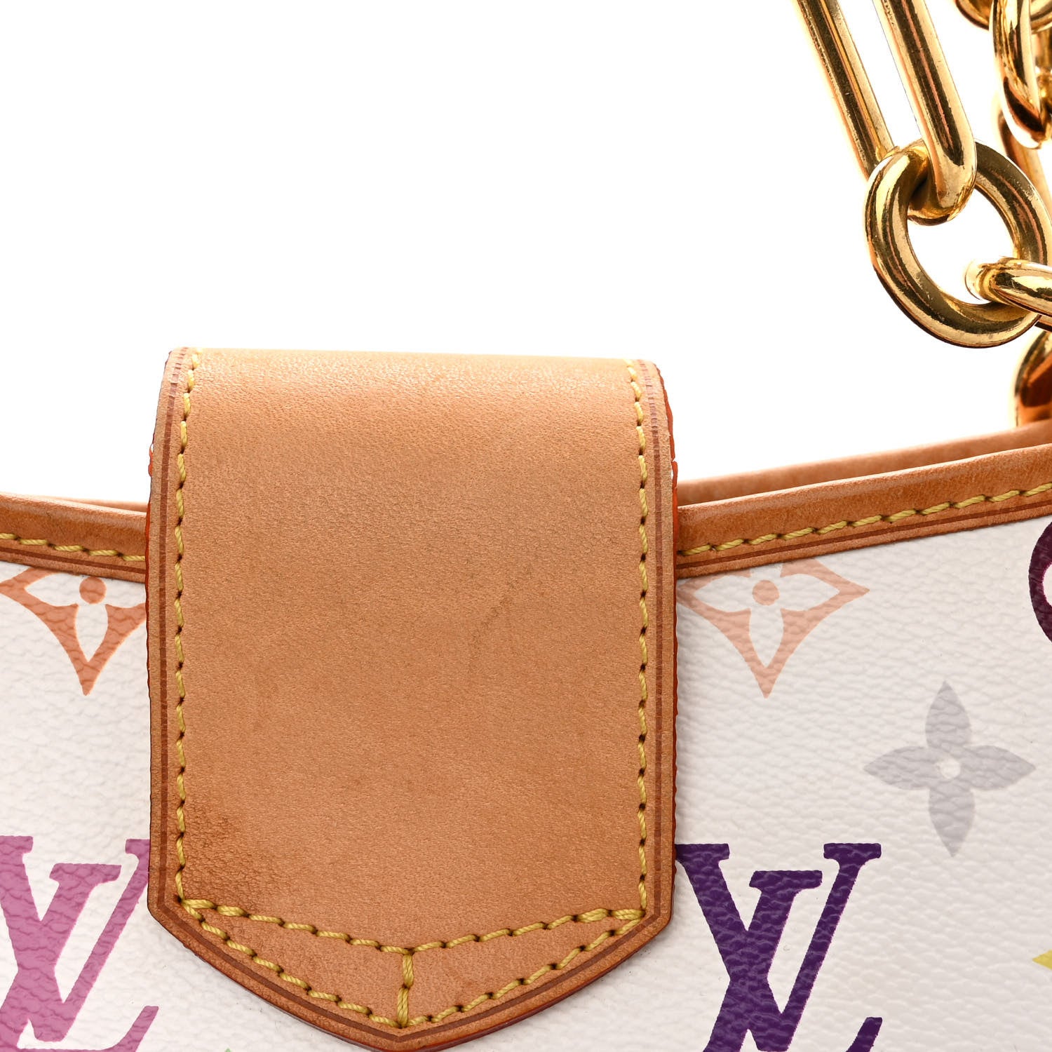 Louis Vuitton Monogram Multicolor Annie MM White 11 of 13