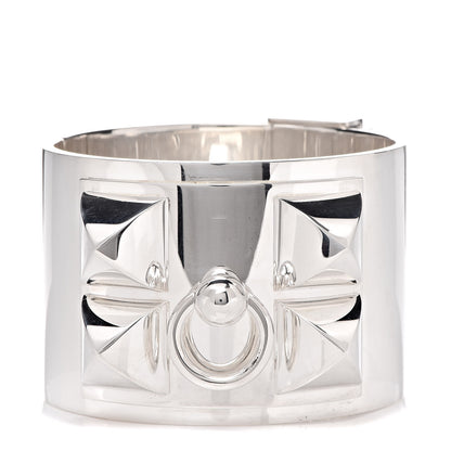 Hermes Sterling Silver Collier De Chien Bracelet SH 1 of 6