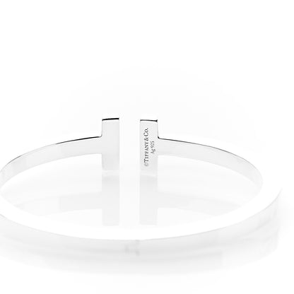 Tiffany Sterling Silver T Square Bracelet 3 of 4