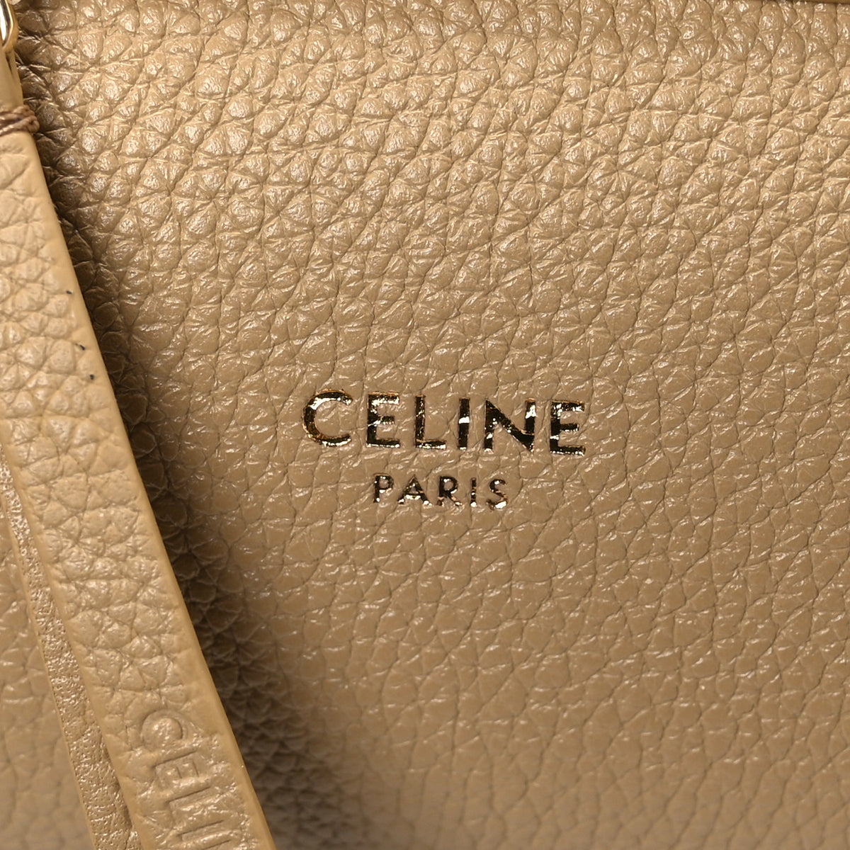 Celine Grained Calfskin Little New Luggage Sandcastle 7 of 10